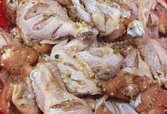 Đùi tỏi gà ướp BBQ